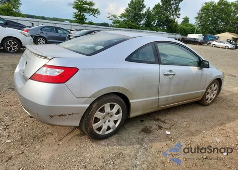 2008 Honda Civic Lx z USA, uszkodzony, nr VIN 2HGFG12648H554258
